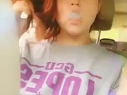 Start to naughty smoking time 