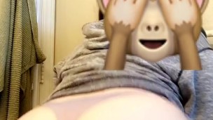 Fat girl booty in slow mo (I can’t twerk for 