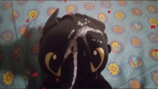Dragon Toothless Plush In Head - RedTube