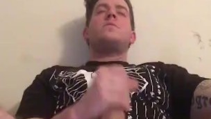 White trash big dick cum 