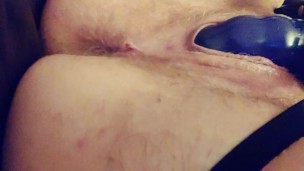 Ftm Teen Fucks Himself with Strapon- CUMMING HARD