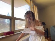 Pretty in white. 5/16