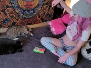 Playing with 2 Pussies - Screenshot 7 of 16 - Foot Fetish
