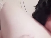 que rico me MAMAN LA CHUCHA.... mamada AMATEUR en CUARENTENA 11/16