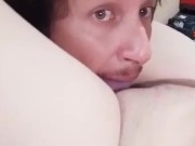 que rico me MAMAN LA CHUCHA.... mamada AMATEUR en CUARENTENA 12/16