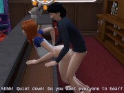 DDSims gangbanged in bar by husband's friends - Sims 4 12/16