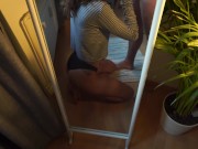 Horny Amateur Couple, intense POV fuck in front of Mirror | Homemade Love 5/16