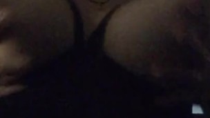 Love Touching and licking my tits !!!!
