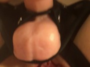 Amateur Babe Pegs His Tight Ass Hole And Then Gets A Facial 7/16