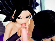Dragon Ball Kale x Caulifla Threesome POV Hentai 3/16