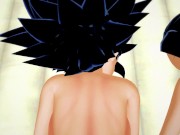 Dragon Ball Kale x Caulifla Threesome POV Hentai 5/16