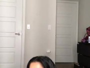 PAWG MILF SLOPPY DILDO SUCKING  12/16