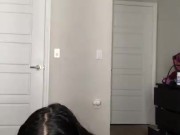 PAWG MILF SLOPPY DILDO SUCKING  15/16