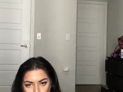 PAWG MILF SLOPPY DILDO SUCKING  2/16