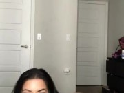 PAWG MILF SLOPPY DILDO SUCKING  7/16