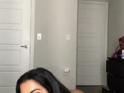 PAWG MILF SLOPPY DILDO SUCKING  8/16