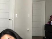 PAWG MILF SLOPPY DILDO SUCKING  9/16