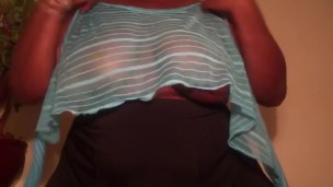 Tits. Teasing. Touching.