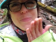 Rear View Ass Jiggle Piss By A Giant Waterfall 16/16