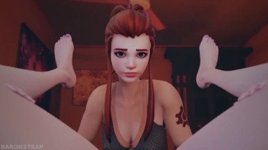 Brigitte Still Loves Feet