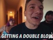 NELK BOYS JAY LOSES VIRGINITY TO TWO BBW'S AT HOUSE PARTY 1/16