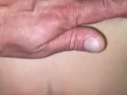 Anal sex bent over bed and she cums 7/16