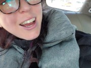 Pissing In A Coffee Cup In His Truck 10/16