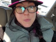 Pissing In A Coffee Cup In His Truck 9/16