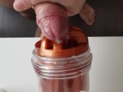 Domá cí test Fleshlight Turbo Thrust Copper
