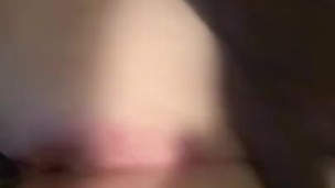 Thick white Girl takes BBC until she taps