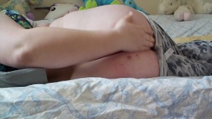 Big Booty Jiggle Self Love Stomach play