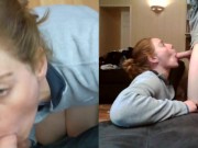 College Babe Tasty Cum Facial 2/16