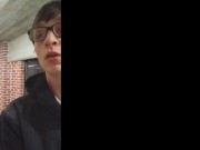 Public Dare Cumshot Against Social Distancing 1/16