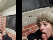 Public Dare Cumshot Against Social Distancing 12/16