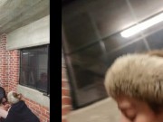 Public Dare Cumshot Against Social Distancing 6/16