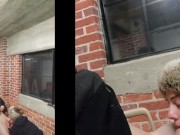 Public Dare Cumshot Against Social Distancing 9/16