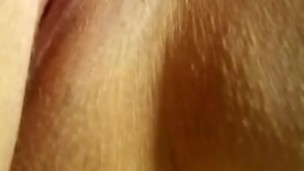 Me playing with my wet pussy all wet and horny