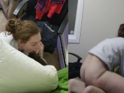 Refuses to Hop Off & Stays Seating On his Dick the Whole Creampie Thru - Heather Kane 16/16