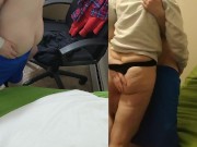 Refuses to Hop Off & Stays Seating On his Dick the Whole Creampie Thru - Heather Kane 3/16