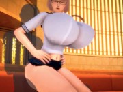 3D Hentai Super Big Tits Schoolgirl 7/16