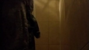 Cleaning This BBC in The Shower