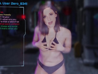 Cyberpunk Holosuite Cam Girl Trailer