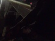 Risky roadside masturbation 