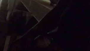 Risky roadside masturbation 