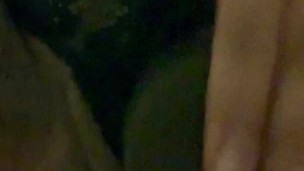 Dildo in fat pussy