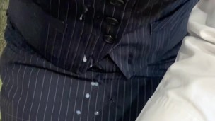 OL 事務服ぶっかけ