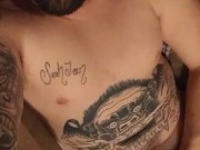 Jerkin off - Screenshot 11 of 16 - Hot Tattooed Guy