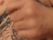 Jerkin off - Screenshot 7 of 16 - Hot Tattooed Guy