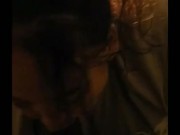 POV while stranger gets his cock sucked good by cuckhold wife 2/16