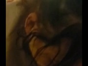 POV while stranger gets his cock sucked good by cuckhold wife 3/16